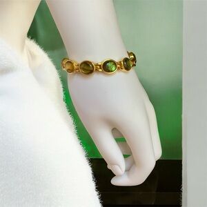 Gold Multi Stone Bracelet